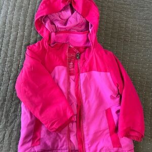 LL Bean Pink Winter Coat